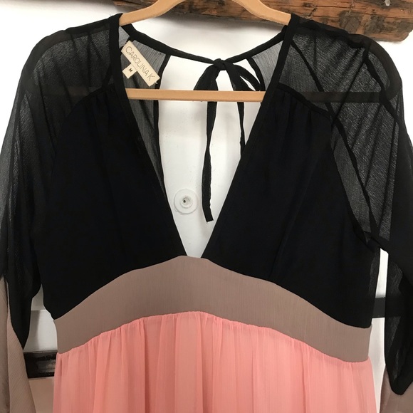 Silk crepe dress - Picture 2 of 5